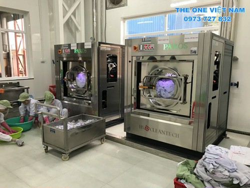 Máy giặt công nghiệp chuyên dụng giặt đồ bảo hộ Hàn Quốc